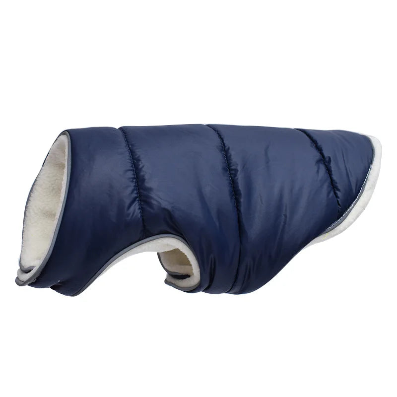 Dog Jacket Vest Warm Fleece Pet Coat