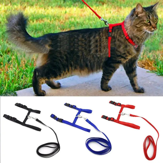 Cat Collar Harness Leash