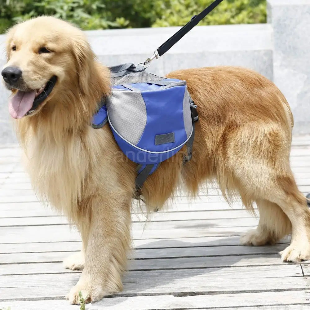 Pet Dog Saddle Bag Backpack