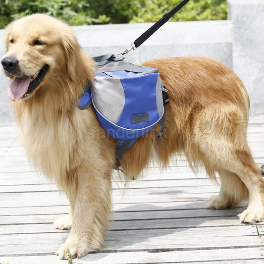 Pet Dog Saddle Bag Backpack