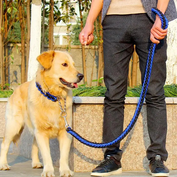 Double Strand Rope Large Dog Leashes