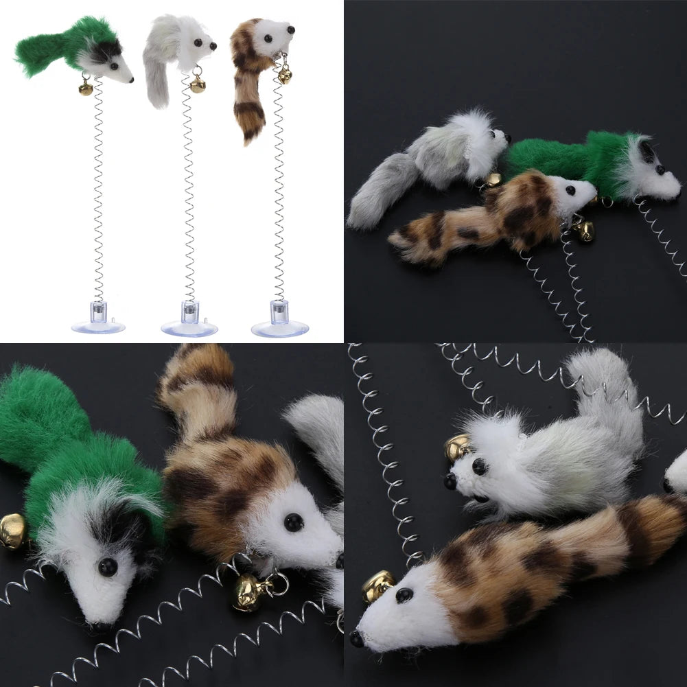 1/3Pcs Cartoon Pet Cat Toy Stick