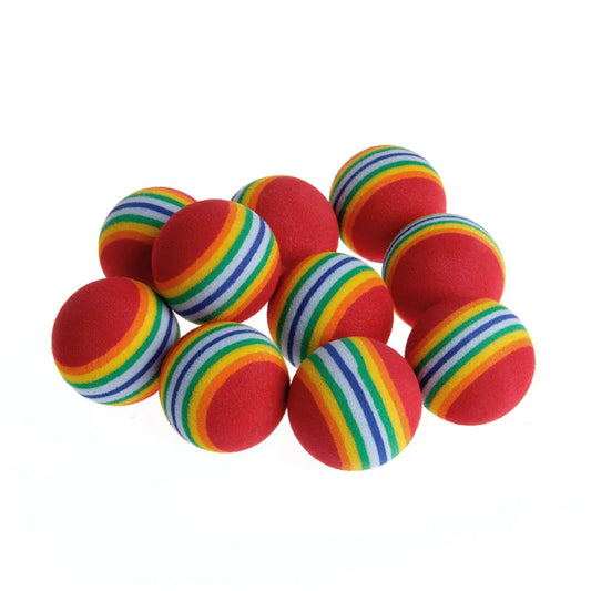 10Pcs Colorful Cat Toy Ball